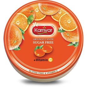 تصویر کامور آبنبات رویال بدون قند همراه ویتامین سی Kamvar Royal Candy Sugar Free Plus Vitamin C