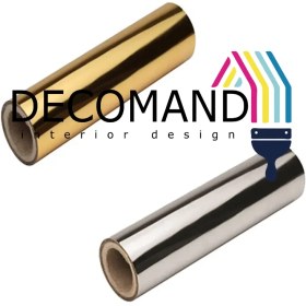 تصویر ورق توتکالی طلایی و نقره‌ای 