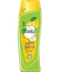 تصویر شامپو ضد شوره محافظ غنی شده با لیمو و ماست 400 میلی لیتر برند vatika naturals Anti Dandruff Guard Shampoo Enriched With Lemon And Yoghurt 400.0ml