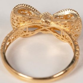 تصویر انگشتر طلا لیانا کد 70034 