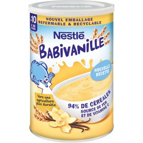 تصویر سرلاک بدون شیر وانیلی نستله Nestle 