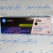 تصویر کارتریج اچ پی HP 30A مشکی، آکبند 