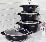 تصویر سرویس هشت پارچه چدن گرانیت MG 