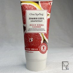 تصویر فوم شستشوی صورت مرطوب کننده گریپ فروت وان اسپرینگ GRAPEFRUIT MOISTURIZING CLEANSER ONE SPRING