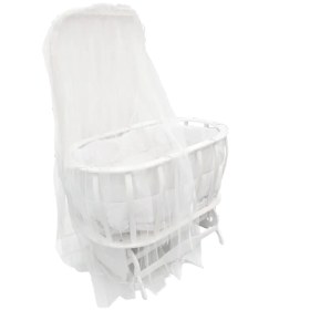 تصویر تخت شل آنجلند سفید White England Shell Bed