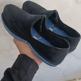 تصویر گیوه کلاش مشکی مردانه 