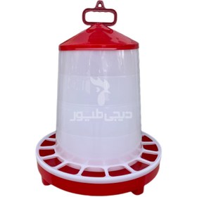 تصویر دانخوری سطلی14کیلویی درب دار زما پلاستیک 