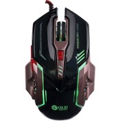 تصویر ماوس گیمینگ باسیم GOLD OSCAR مدل T7 GOLD OSCAR T7 Wired Gaming Mouse