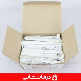 تصویر سرنگ 1cc حلما لوئرلاک سرپیچی G27 بسته ۶۰عددی Helma Insuline syringe G27 1cc_60N