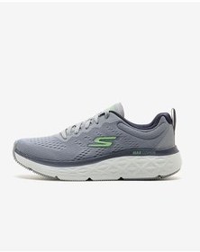 تصویر Max Cushioning Delta سرعت بخشیدن به کفش های خاکستری مردانه گری اسکچرز Skechers 