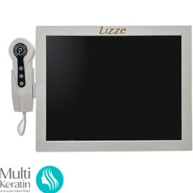 تصویر آنالیز پوست و مو 15 اینچ لیز hair analyzer machine 15 inch lizze