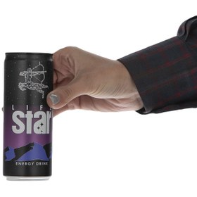 تصویر انرژی زا لایف استار 250 میل - باکس 24 عددی Life Star energy drink 250 ml - Box of 24 pieces