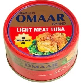 تصویر کنسرو تن ماهی عمر 185 گرمی بسته 3 عددی OMAAR LIGHT MEAT TUNA 185 gr