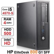 تصویر مینی کیس استوک  اچ پی HP EliteDesk 800 G1 HP EliteDesk 800/600 G1 - Intel Core i5-4590
