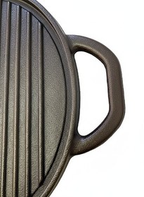 تصویر تابه گریل چدن ۲۸ با پوشش ارگانیک 