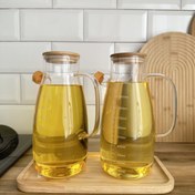 تصویر روغن ریز درب بامبو 