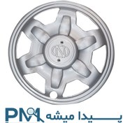 تصویر قالپاق رینگ 16 نیسان شوکا فابریک همراه با دیاق بسته 4 عددی برند ابوئی 