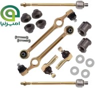 تصویر کیت جلوبندی امیرنیا پراید ۱۳۱ هیدرولیک ۱۸ عددی 