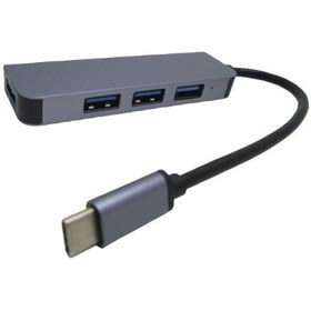 تصویر هاب 4 پورت USB 3.0 پی نت مدل T-3606 ا p-net-t-3606 p-net-t-3606