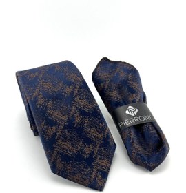 تصویر کراوات طرح دار مردانه | پیرونی PİERRONİ P0384 
