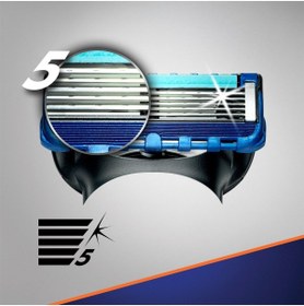 تصویر تیغ یدک ژیلت Fusion Proglide بسته ۴ عددی 