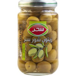 تصویر زیتون 240 گرم شور معمولی سحر 