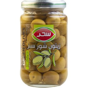تصویر زیتون 240 گرم شور معمولی سحر 