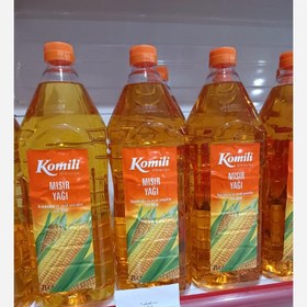 تصویر روغن ذرت کومیلی Komili Misir Yagi حجم 2000 میل 