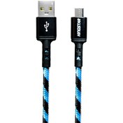 تصویر کابل تبدیل USB به MicroUSB کینگ استار مدل K120A طول 1.1 متر ا Kingstar K120A USB To MicroUSB Cable 1.1M Kingstar K120A USB To MicroUSB Cable 1.1M
