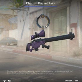 تصویر Charm Pocket AWP 
