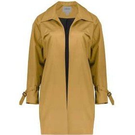 تصویر بارانی نخی کوتاه زنانه - زیبو ا Women Cotton Short Raincoat - Ziboo Women Cotton Short Raincoat - Ziboo