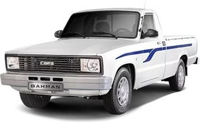 تصویر کفپوش چرمی گلدوزی مزدا کارا تک کابین 