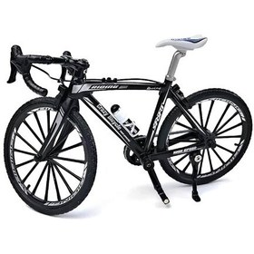 تصویر ماکت دوچرخه فلزی 1.10 Alloy Metal Die Cast Racing Bicycle Model Cycling Toy 