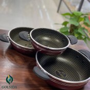 تصویر تابه سه تایی لب پیچ اطلس شمس 