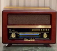 تصویر رادیو پخش والتر چندکاره اصل با بلوتوث و USB (توماس) Walter Multi-Function Radio Player with Bluetooth and USB