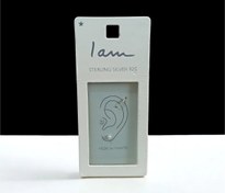 تصویر پک ۳ عددی پیرسینگ نقره عیار ۹۲۵ طرح ۱ و ۲ 