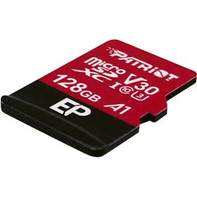 تصویر کارت حافظه Patriot EP 128GB کارت حافظه Micro SD,Micro SDXC پتریوت مدل EP V30 کلاس 10 استاندارد UHS-I A1 ظرفیت 128GB لیتر ظرفیت 128GB