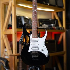 تصویر گیتار الکتریک آیبانز Ibanez JEMJR 1P-02 Steve Vai Signature Electric Guitar Black 