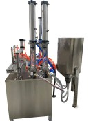 تصویر پرکن مایعات پمپی نیمه اتومات 