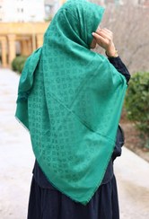 تصویر روسری زنانه نخ کشمیر قواره ۱۴۰ پاییزه 