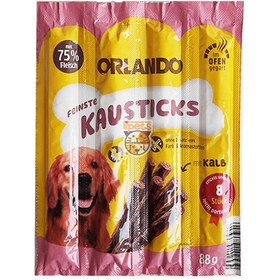 تصویر تشویقی مدادی سگ اورلاندو با طعم Orlando, Dog Treat Sticks,