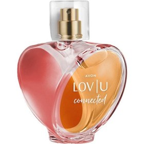 تصویر ست عطر و لوسیون بدن زنانه Avon Lov U Connected آوون 