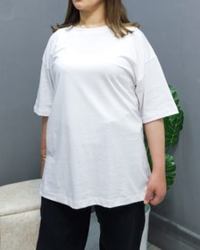 تصویر تیشرت لانگ ساده 