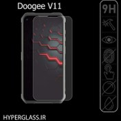 تصویر گلس اورجینال محافظ صفحه نمایش گوشی دوجی DOOGEE V11 