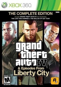 تصویر خرید بازی GTA IV Complete Edition برای XBOX 360 