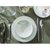 تصویر سرویس غذاخوری شام چینی تابستانی مجموعه 8 قطعه 2 نفر آبی روشن انگلیش هوم English Home 