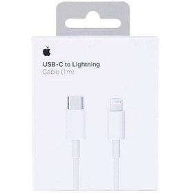 تصویر کابل USB-C به لایتنینگ اپل طول 1 متر USB C to Lightning Cable 1m