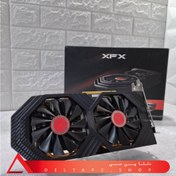 تصویر کارت گرافیک XFX RX580 8gig | مهلت تست | پیچ پلمپ | جعبه (کارتن) 