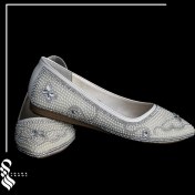 تصویر کفش عروس سفید کد 40255 سایز ۳۷ و ۳۸ 