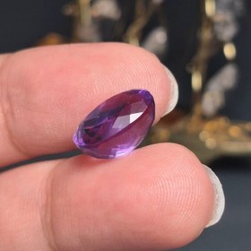 تصویر نگین سنگ آمیتیست معدنی کد 60456 